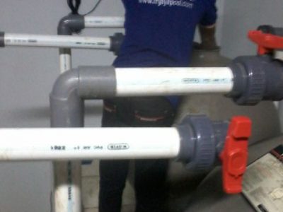 cara pemasangan pompa kolam