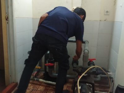 mesin pompa tidak menyala