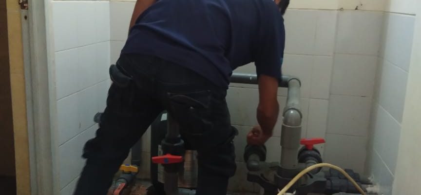 mesin pompa tidak menyala