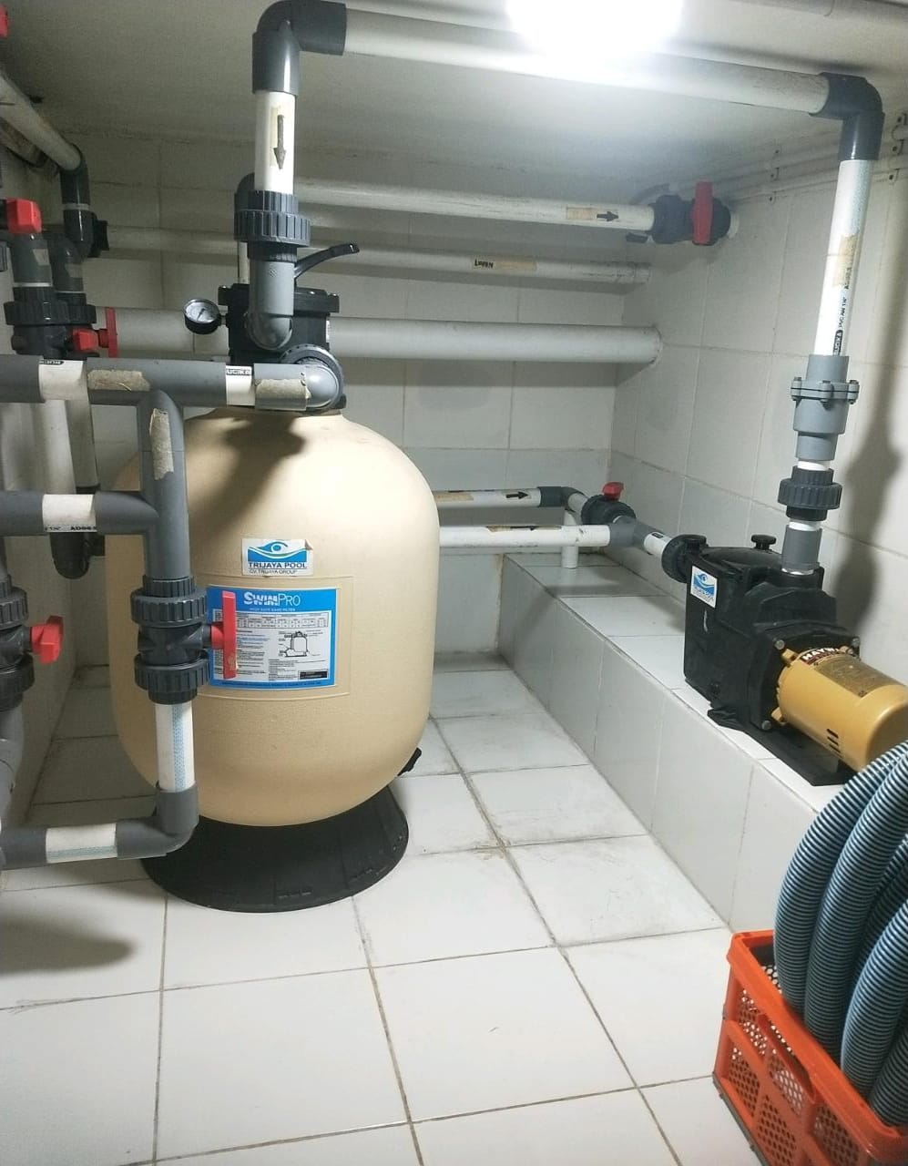 5 peralatan utama kolam