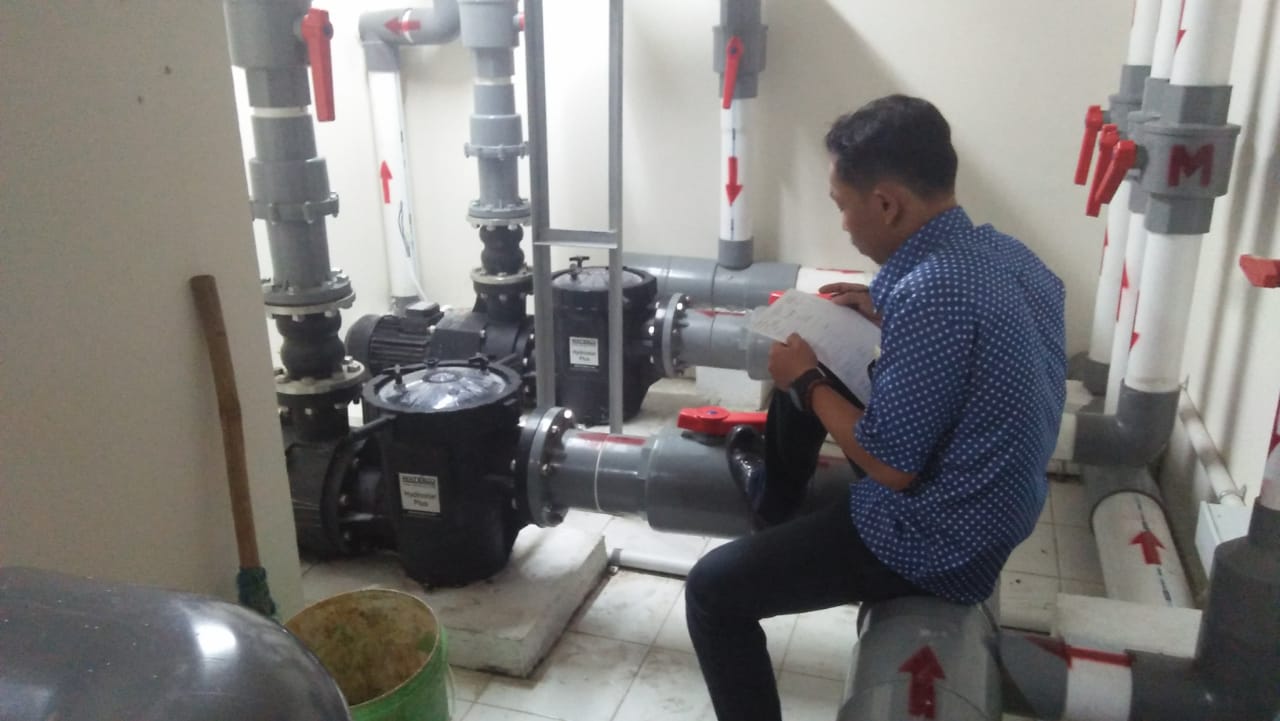 tanda kerusakan pompa kolam