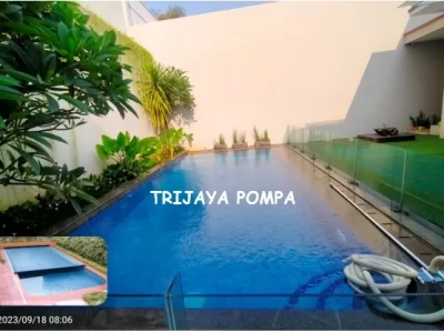 model penutup kolam renang