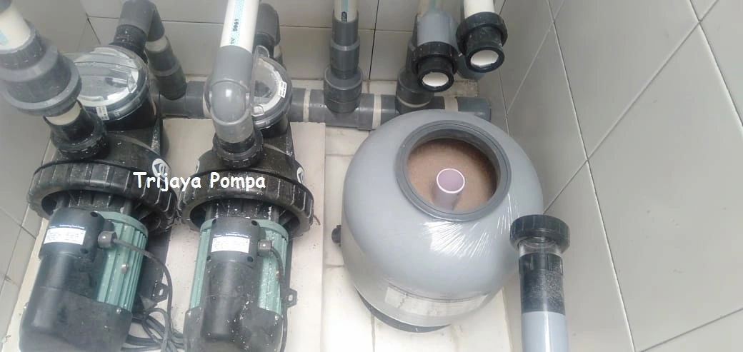 merawat sand filter kolam