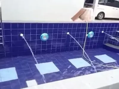 tes rendam kolam renang