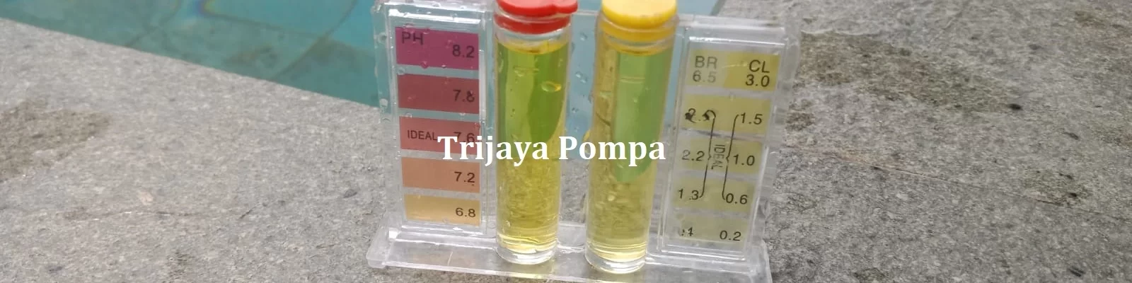 langkah penggunaan testkit kolam