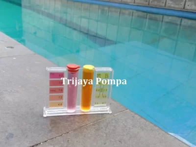 langkah penggunaan testkit kolam